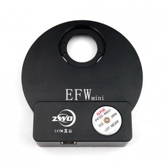 EFW Mini Electronic Five Position Filter Wheel 1.25/31mm - High Precision Filter Changer for Astronomy & Microscopy - Perfect for Astrophotography, Microscopic Imaging & Scientific Research