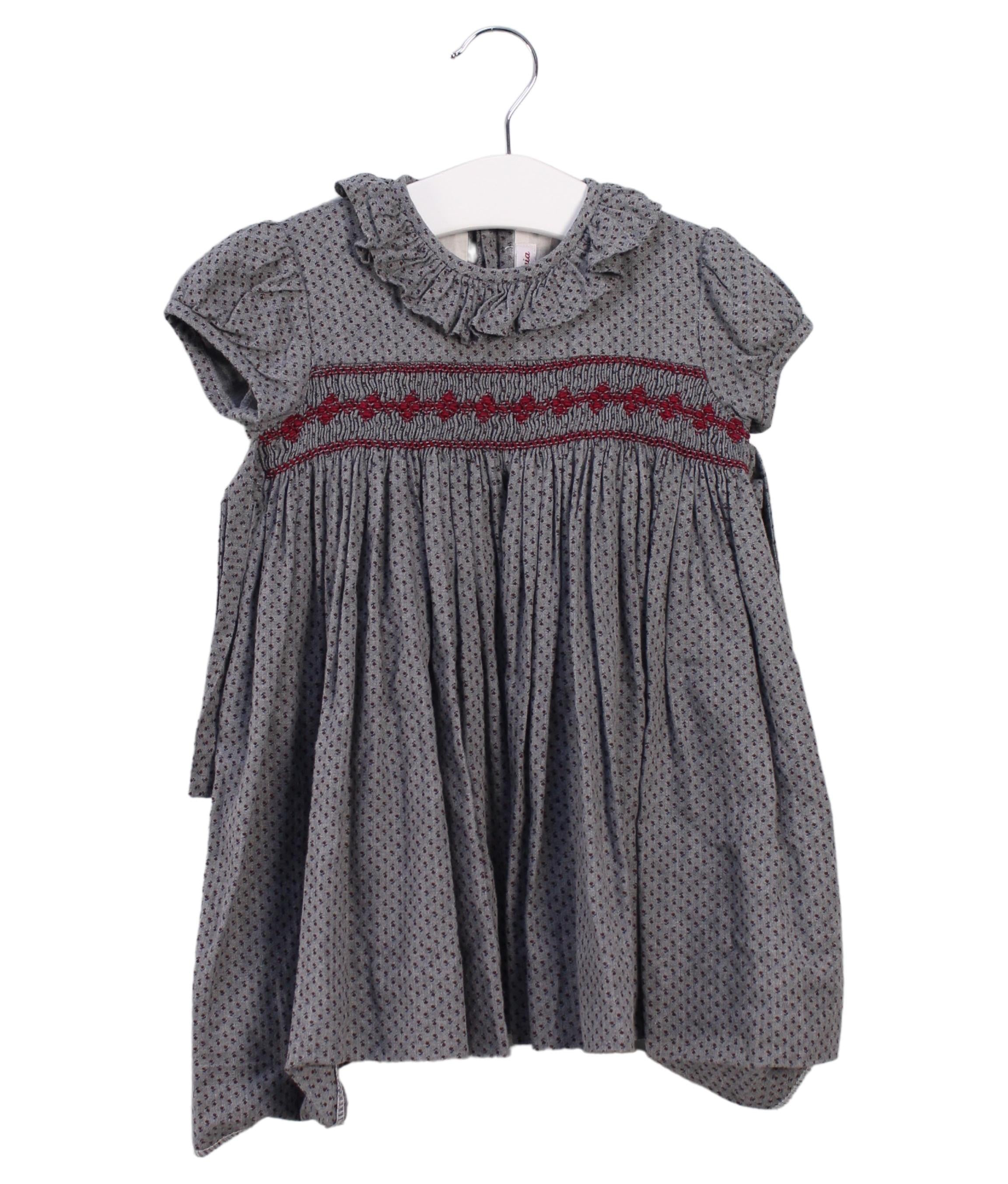 Amaia Short Sleeve Dress for Toddler Girls 2T - Casual Summer Outfit for Playdates & Family Outings