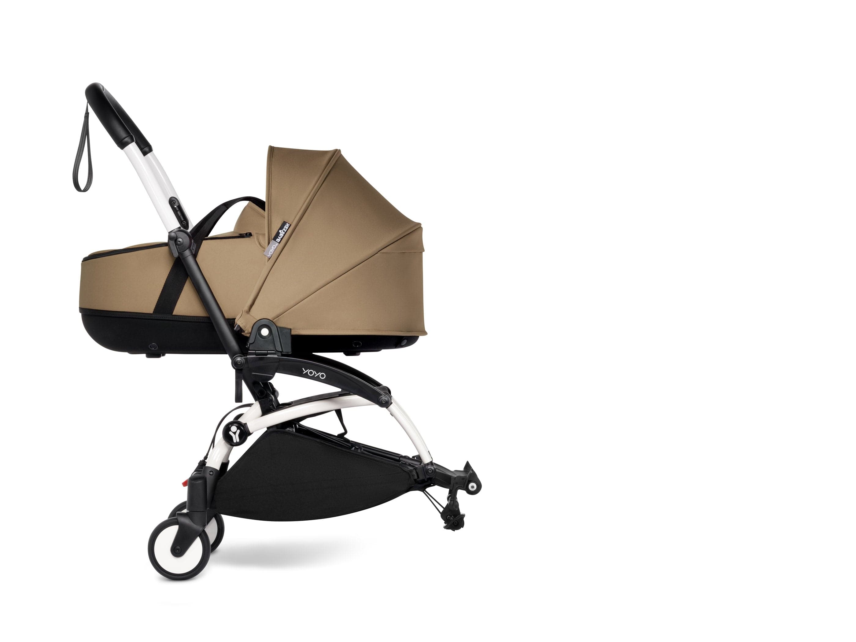 Stokke YOYO Connect Lightweight Travel Stroller with Bassinet & Adapters - Perfect for Air Travel, City Walks, and Newborns