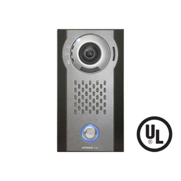 Aiphone IX DV IP Video Door Station - HD Security Camera, 2-Way Audio, Night Vision - Perfect for Home & Business Surveillance