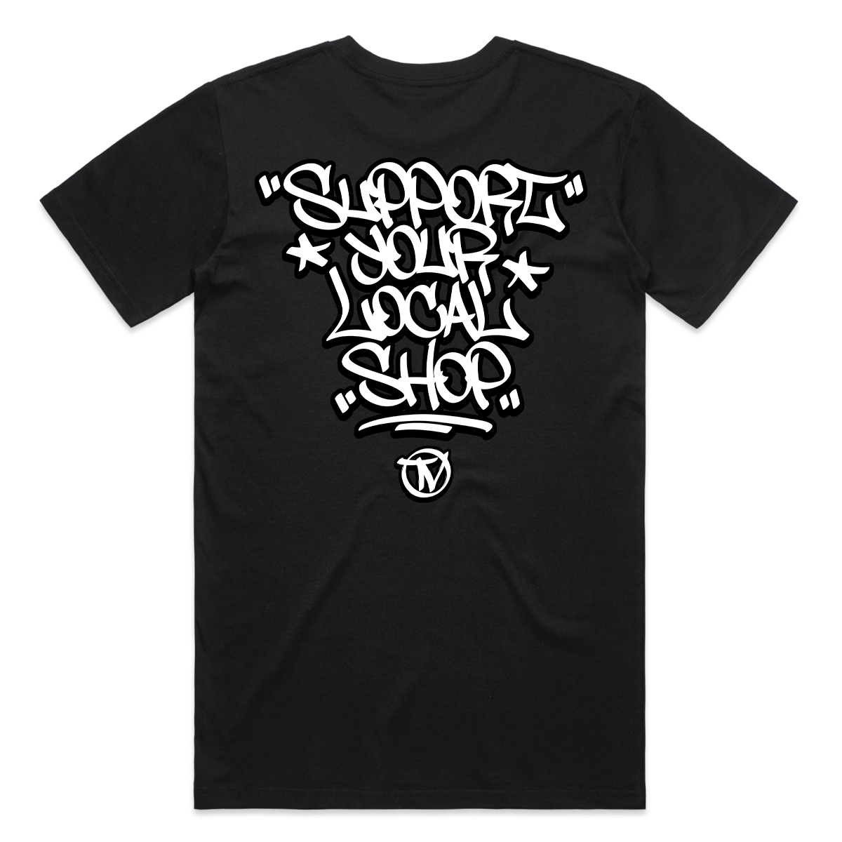 Trendy Graffiti Youth TV T-Shirt - Cool Graphic Tee for Streetwear & Casual Outfits