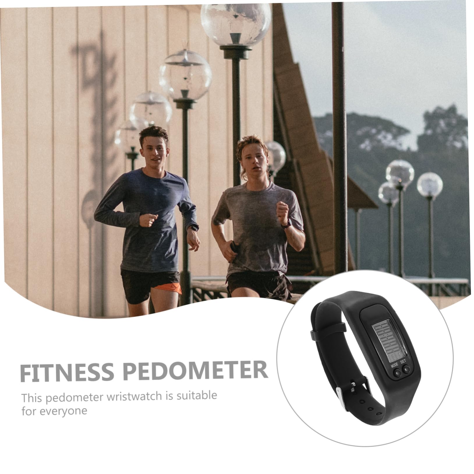 Best Wristband Pedometer Watch - Accurate Step Counter for Walking, Running & Fitness Tracking | Multi-Function Activity Tracker with Calorie Counter | Perfect for Jogging, Hiking & Daily Exercise