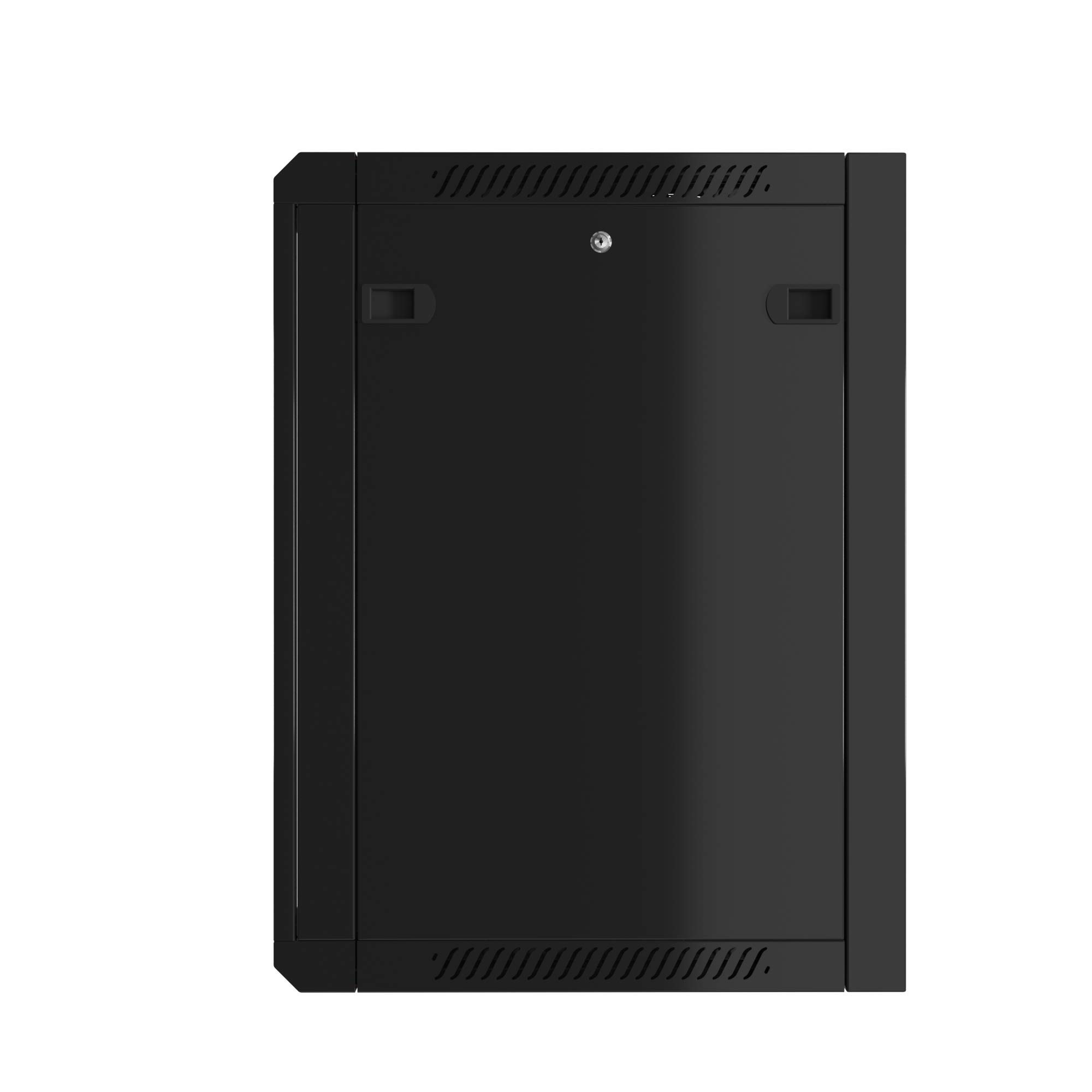 15U Wall Mount Server Rack Cabinet - Locking Network Enclosure for Electronics, AV Equipment & Data Security | 18-Inch Depth | Ideal for Home Office, Data Centers & IT Infrastructure