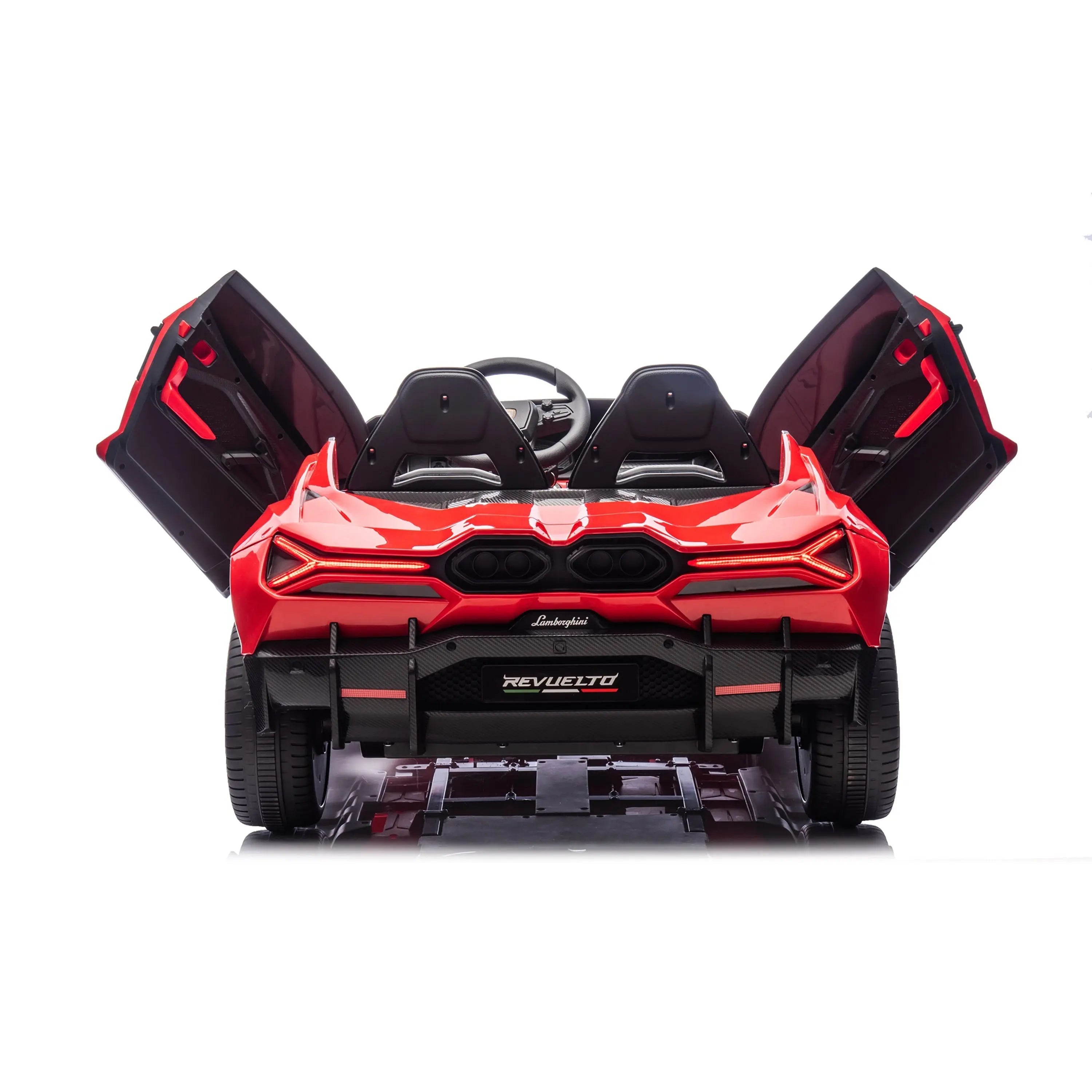 Lamborghini Revuelto 24V Kids Electric Ride On Car - Licensed Battery-Powered Toy Vehicle for Boys & Girls Ages 3-8 - Perfect for Outdoor Play, Birthday Gifts & Pretend Driving Fun