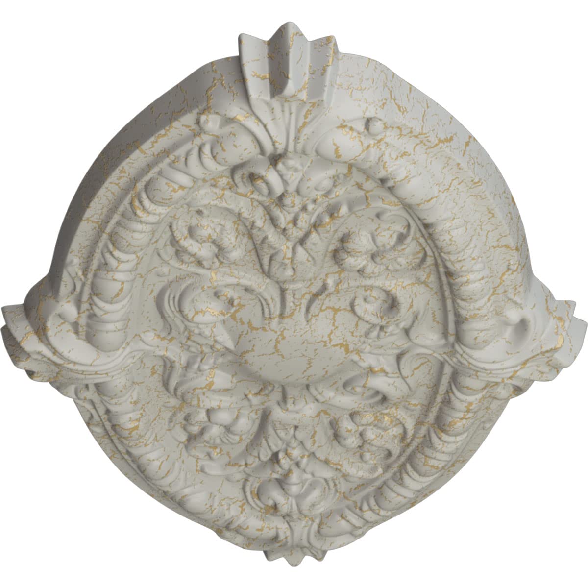 Ekena Millwork CM26MRPCC Hand-Painted Marcella Ceiling Medallion - 26 3/8