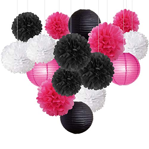White-pink-black