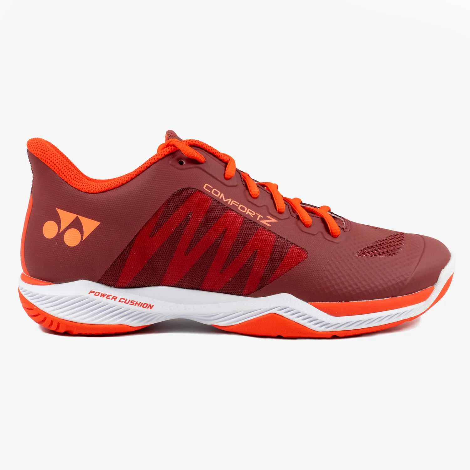 Yonex Power Cushion Comfort Z3 Badminton Shoes for Men & Women - Dark Red - Lightweight Cushioned Court Shoes for Indoor Sports & Training