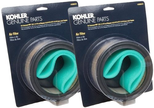 Kohler 47 883 01-S1 Engine Air Cleaner Element with Pre-Cleaner Kit - 2 Pack | Replacement Air Filter for Lawn Mowers, Tractors & Outdoor Power Equipment