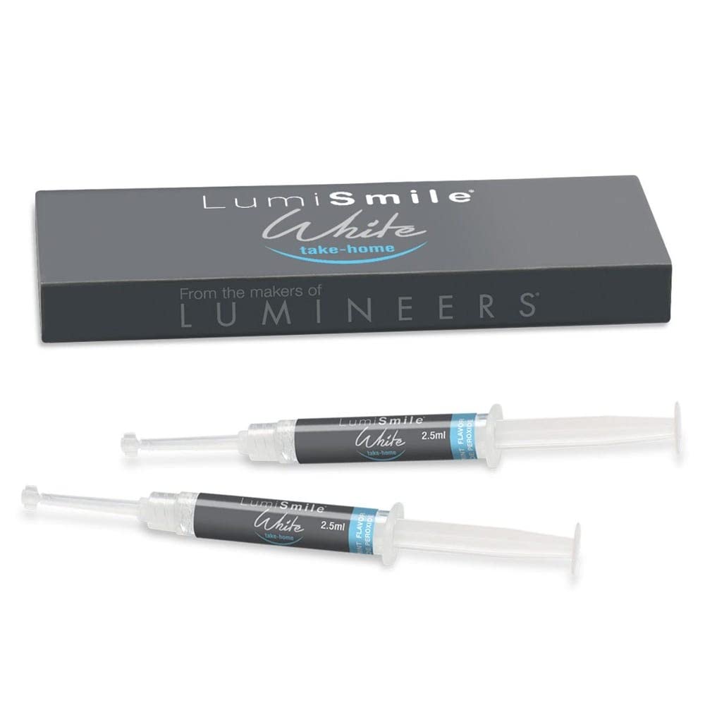 LumiSmile Professional Teeth Whitening Kit - 2 Pack 16% Carbamide Peroxide Whitening Syringes (2.5ml Each) for At-Home Use | Brighten Smile Safely & Effectively | Perfect for Weddings, Job Interviews & Special Occasions