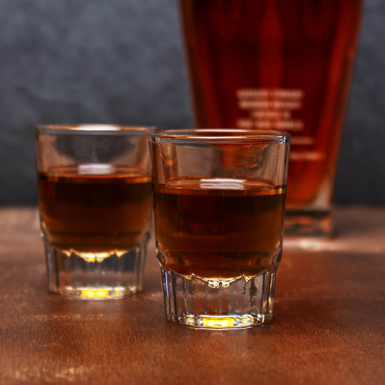 BarConic® 2oz Shot Glass with Gold 1oz Measuring Line - Premium Barware for Cocktails, Whiskey, Tequila & Party Drinks - Perfect for Home Bars, Restaurants & Entertaining