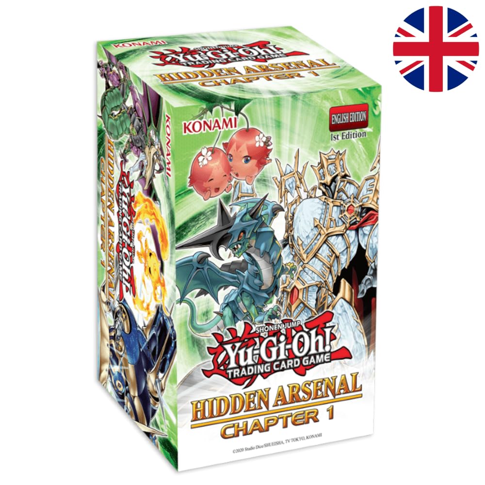 Yu-Gi-Oh! TCG Hidden Arsenal Chapter 1 Trading Card Game Booster Pack - Collectible Cards for Deck Building & Competitive Play