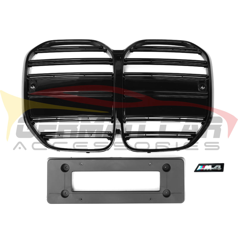 2021+ BMW 4 Series G22/G23 Dual Slat Kidney Grilles - Front Bumper Replacement for Enhanced Style & Performance | Perfect for Car Enthusiasts & Custom Builds