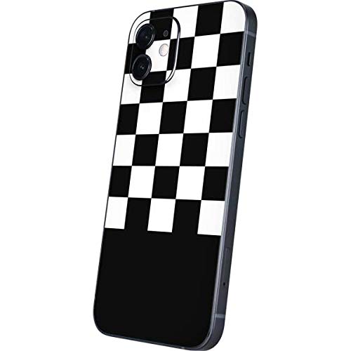 Skinit Custom Decal Skin for iPhone 12 - Checkerboard Split Design Protective Phone Cover | Perfect for Everyday Use, Travel & Personalization