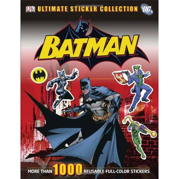 Batman: Ultimate Sticker Collection - 500+ Superhero Stickers for Kids, Scrapbooks & DIY Crafts | DC Comics Merchandise for Collectors & Fans