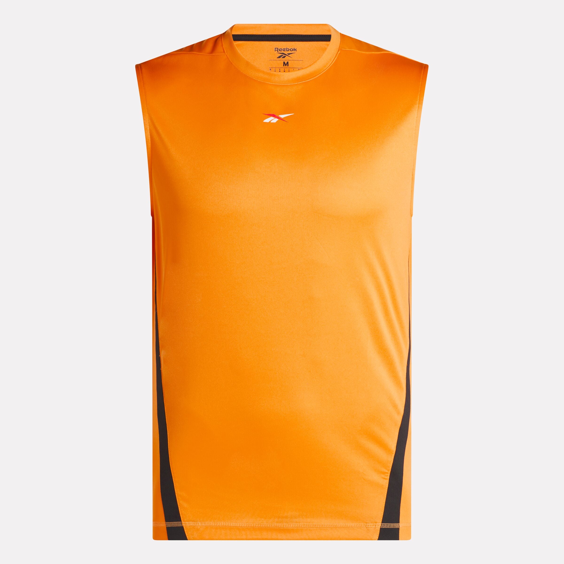Men's Workout Sleeveless Tech T-Shirt - Moisture Wicking & Breathable Gym Shirt for Running & Weight Training