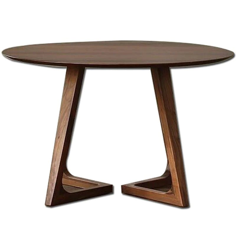 Handmade Solid Wood Dining Table - Elegant Designer Wooden Table for Kitchen & Dining Room - Perfect for Family Gatherings & Dinner Parties
