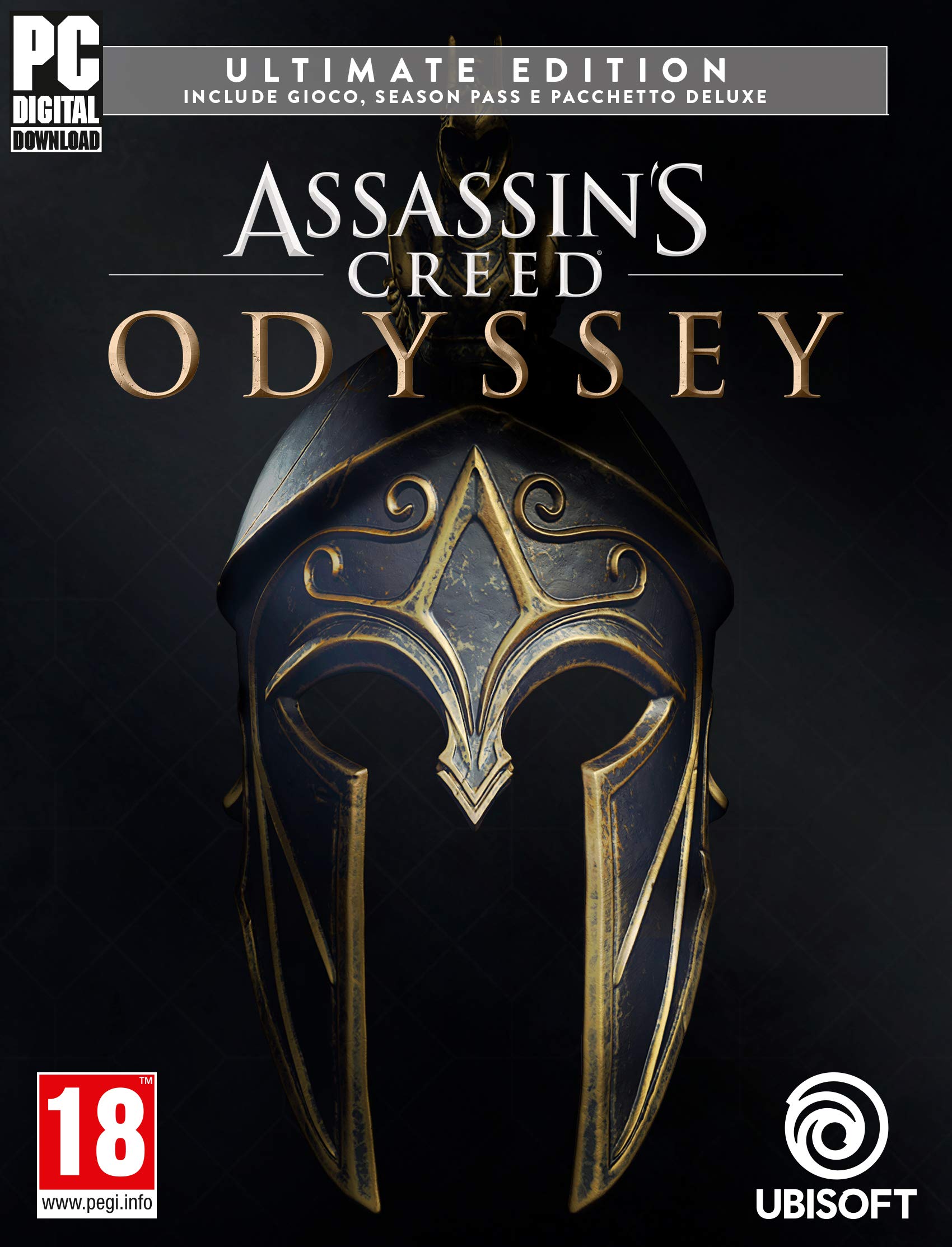 Buy Assassin's Creed Odyssey Ultimate Edition PC Game - Ubisoft Connect Digital Code | Epic Open-World RPG Adventure for Action Game Lovers
