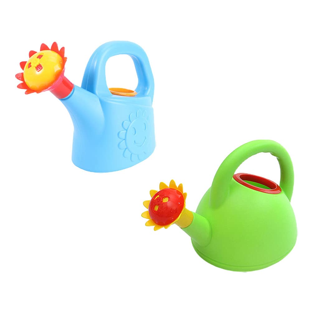 Toddmomy 2-Piece Kids Gardening Tool Set - Large Watering Can & Beach Sand Toys for Outdoor Play, Garden, Pool & Bath Time Fun - Perfect Gift for Boys & Girls