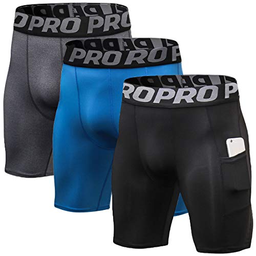 3 Pack: Black+grey+blue