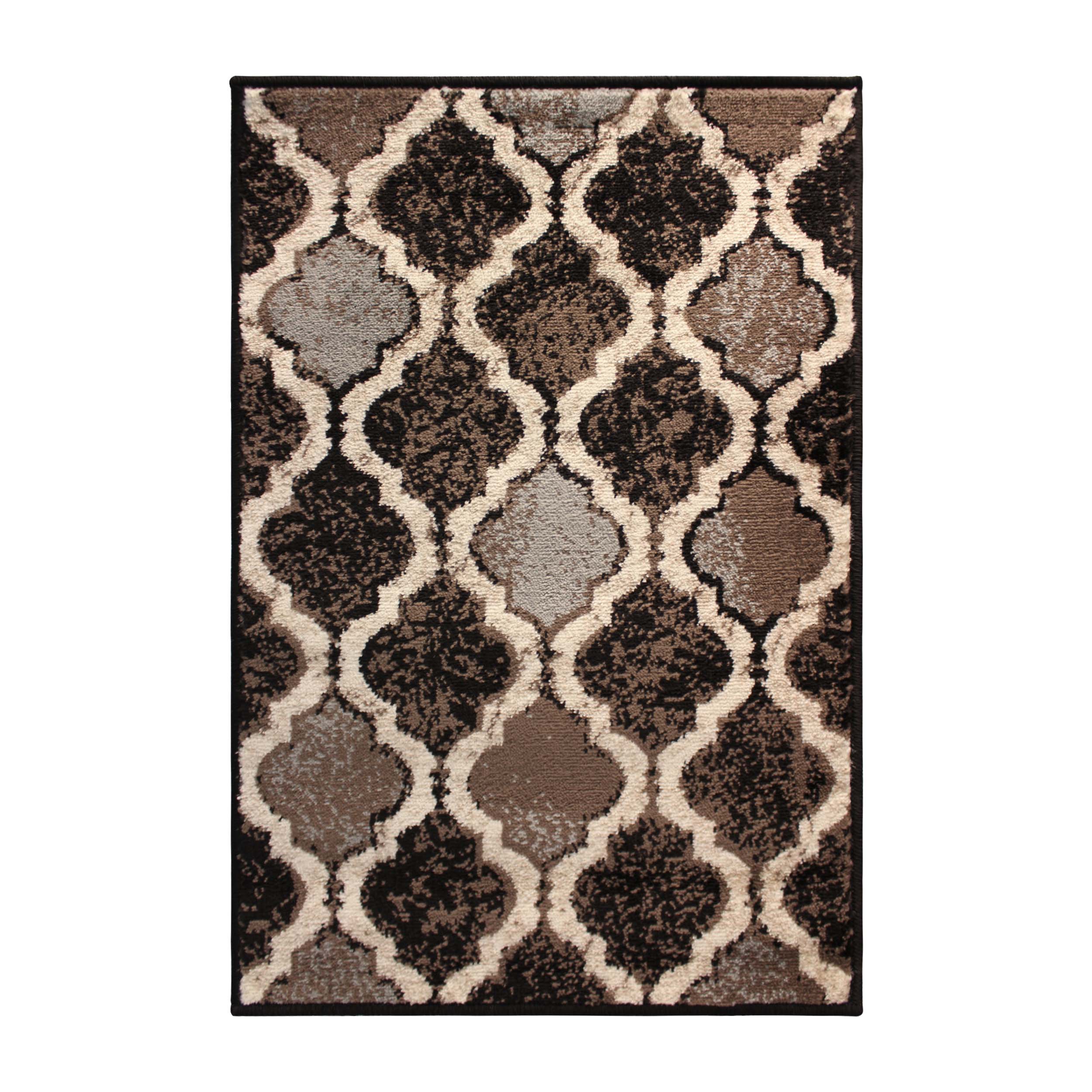 Viking Geometric Trellis Indoor Area Rug & Runner - Non-Slip Boho Chic Carpet for Living Room, Bedroom, Hallway - Perfect for Nordic Home Decor & Cozy Spaces