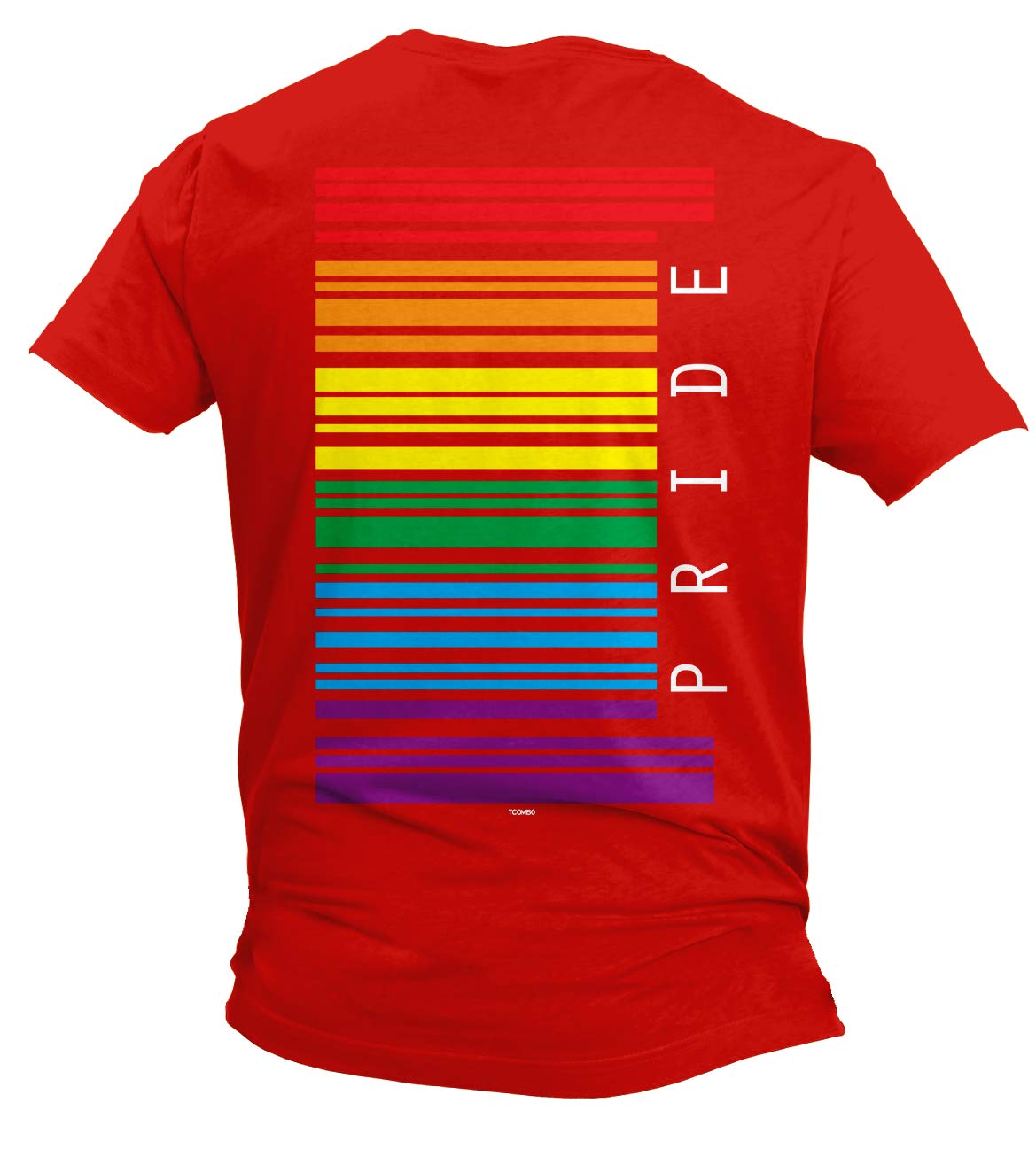 LGBTQ Pride Barcode T-Shirt for Men - Rainbow Gay Rights Support Tee - Perfect for Pride Parades, LGBTQ Events & Ally Support