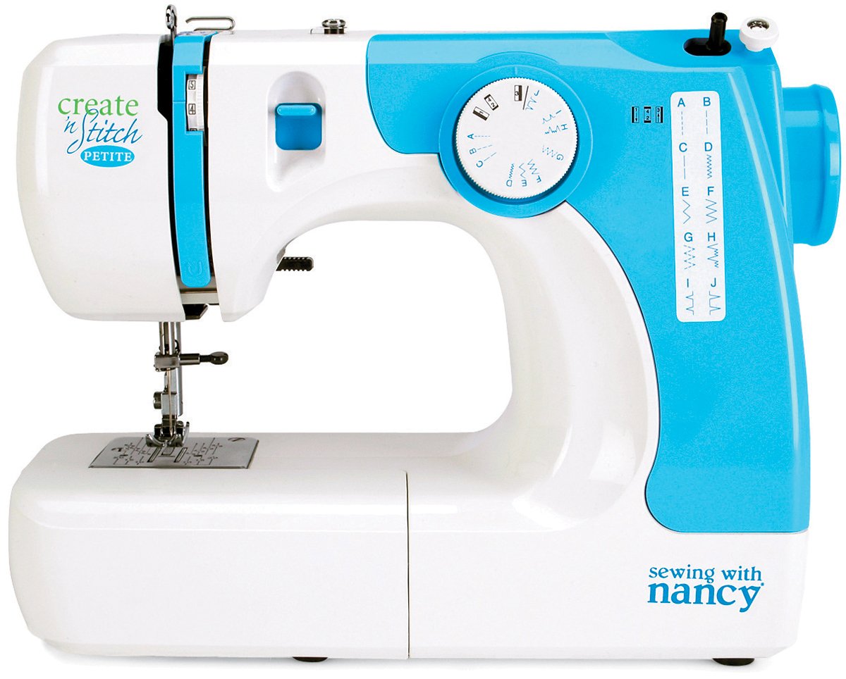 Tacony Corporation Sewing with Nancy Create 'n Stitch Petite Sewing Machine - Compact & Portable for Beginners, Quilting, DIY Crafts & Home Projects