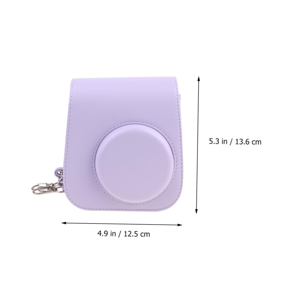 Gatuida Crossbody Camera Bag Set of 2 - Cute Mini 9 Instant Camera Case with PU Protective Cover, Shoulder Bag for Travel & Daily Use