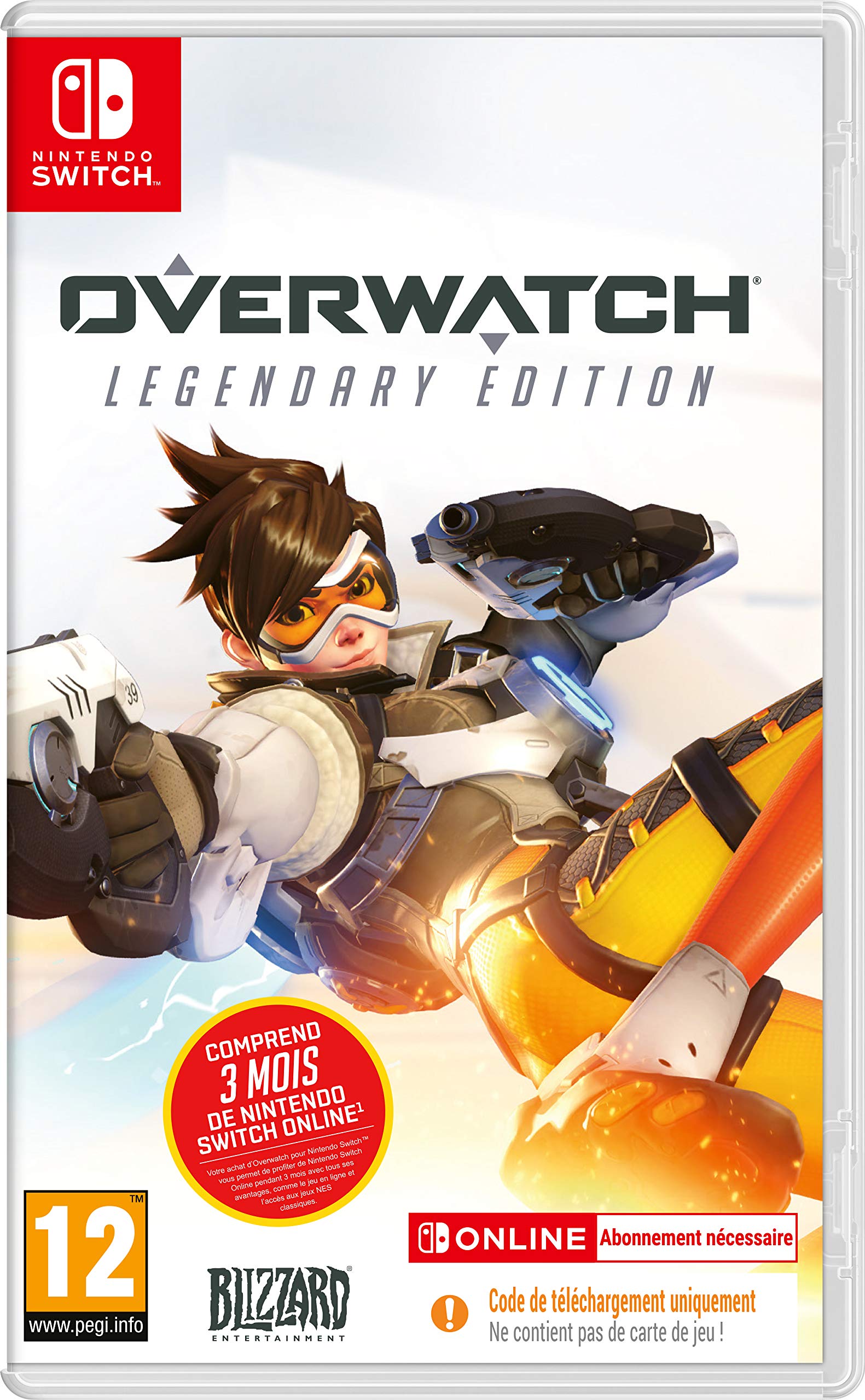 Overwatch Legendary Edition for Nintendo Switch - Digital Download Code (No Disc) | Fast-Paced Team Shooter for Online Multiplayer Gaming