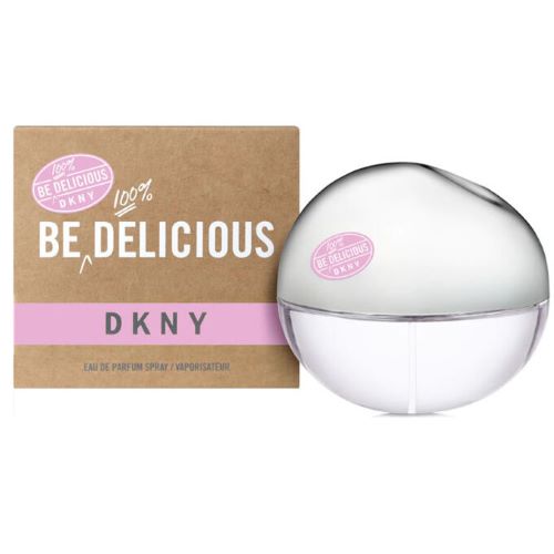 DKNY Be Delicious Eau de Parfum for Women - 100ml/3.4oz Floral Fruity Perfume Spray | Fresh Apple Scent for Day & Night Wear, Office & Date Night Fragrance