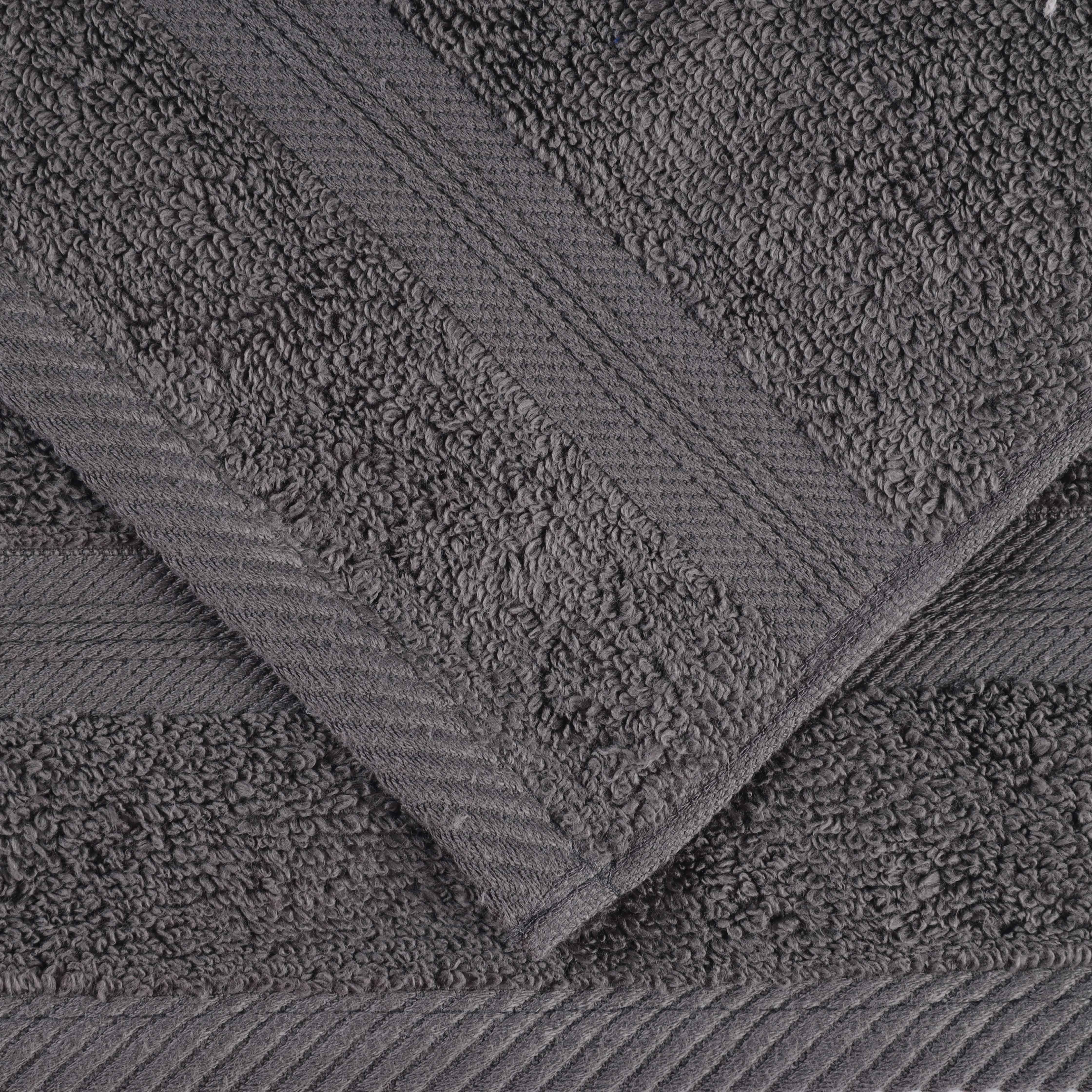 Premium Smart Dry Zero Twist Cotton 3-Piece Towel Set - Ultra Soft & Absorbent Bath Towels for Spa, Gym & Luxury Home Use