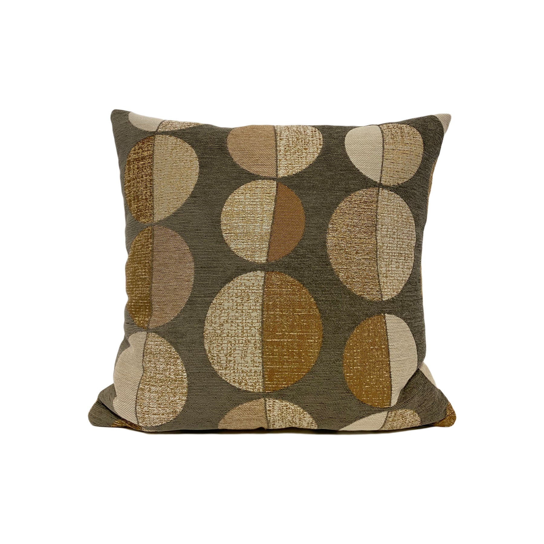 Boomerang Oxide Geometric Throw Pillow 17x17 - Modern Decorative Cushion Cover for Living Room Sofa, Bedroom & Home Decor