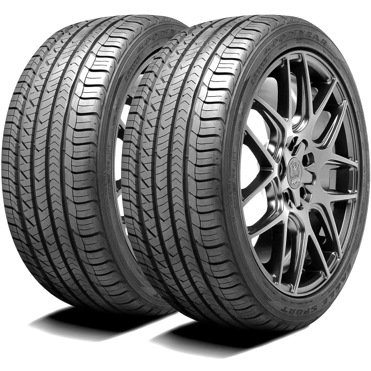 Goodyear Eagle Sport All-Season 275/40R20 106W Performance Tire - High Traction for SUVs, Sedans & All-Weather Driving