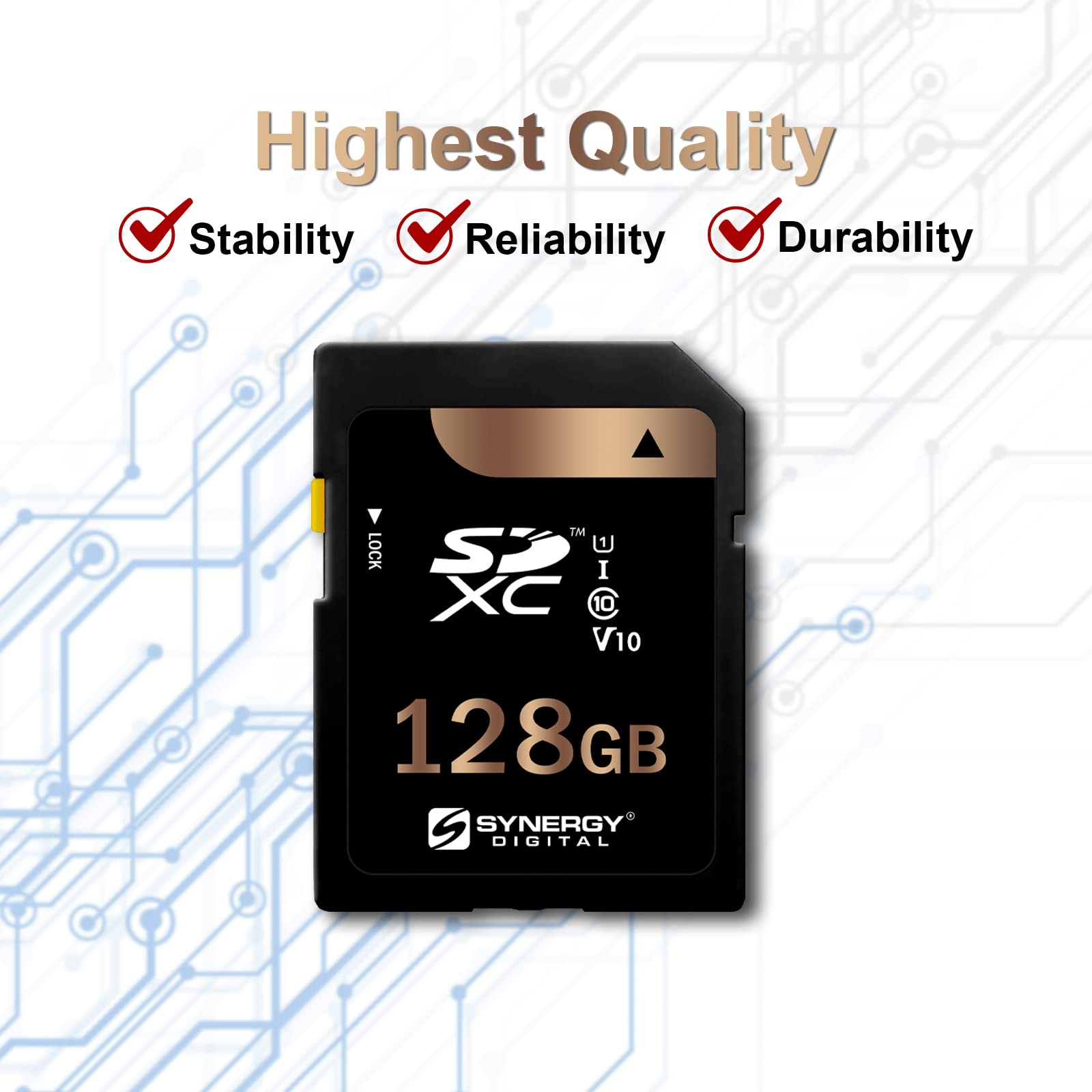 Panasonic Lumix GX85 128GB SDXC Card - High Speed Class 10 for Photography & Videography