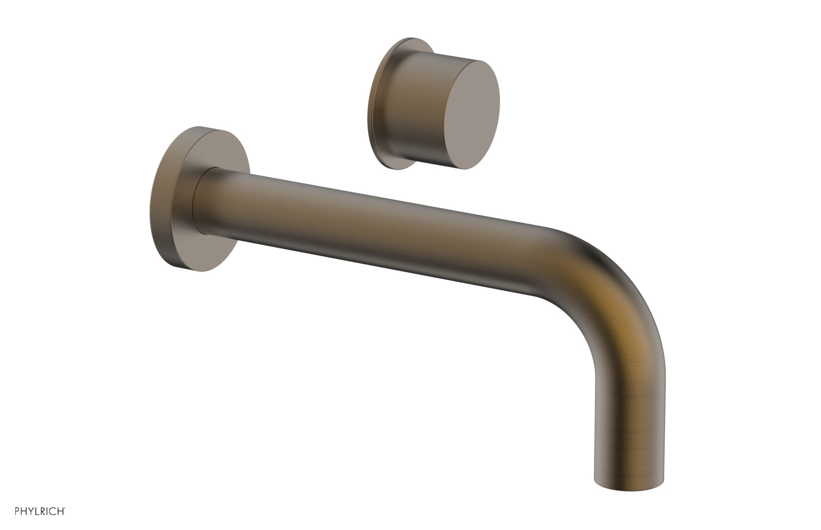 Basic II Single Handle Wall Lavatory Faucet Set - Smooth Handle 230 16 - Perfect for Bathroom Sink, Powder Room & Guest Bath Installation