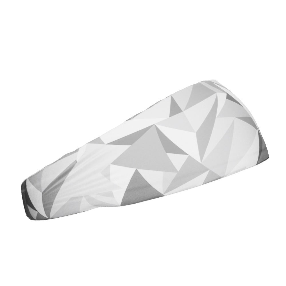 Elegant White Mosaic Headband for Women - Fashion Hair Accessories for Weddings, Parties & Everyday Style