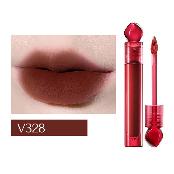 Marie Dalgar Matte Stone Lip Gloss - Long Lasting Hydrating Lipstick, Non-Stick Cup Transfer Proof, Velvet Finish - Perfect for Daily Wear, Parties & Special Occasions