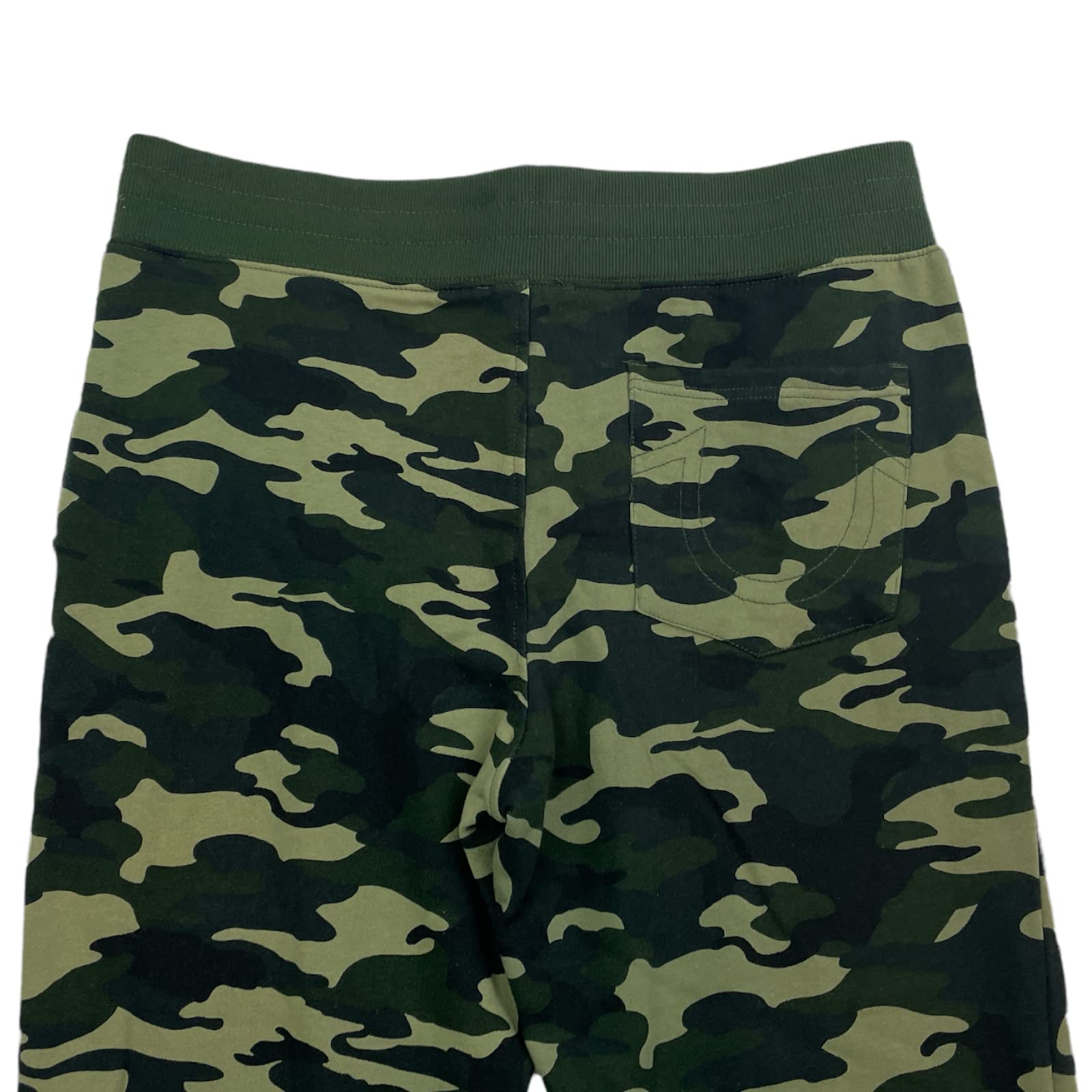 True Religion Men's Horseshoe Jogger Sweatpants - Camo Athletic Lounge Pants with Stretch Fabric & Signature Logo (Large, Camouflage) | Gym Workouts, Running, Casual Wear, Street Style & Home Comfort