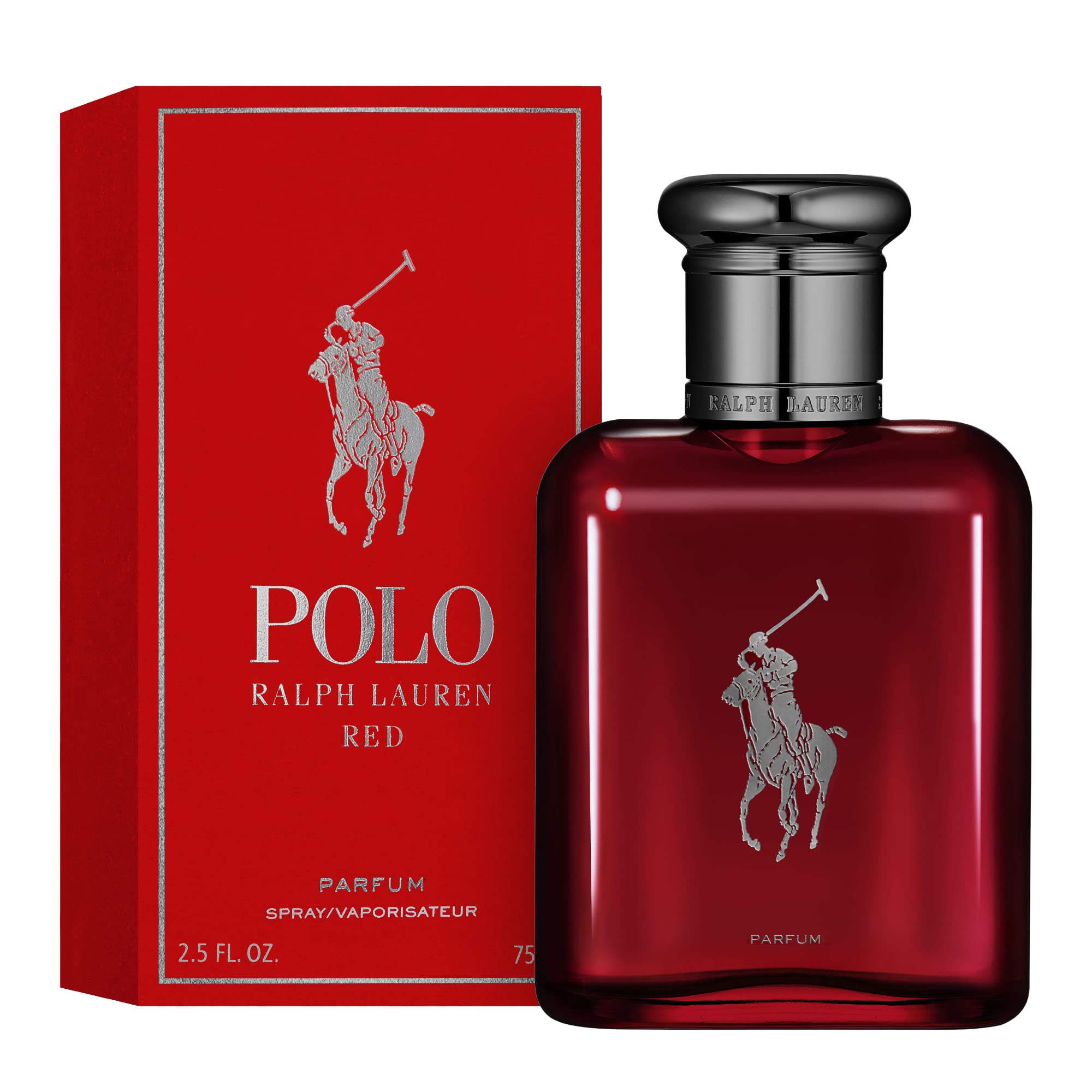 Ralph Lauren Polo Red Men's Cologne - Ambery & Woody Fragrance with Absinthe, Cedarwood & Musk - Intense & Long-Lasting Scent - Perfect for Date Nights, Special Occasions & Everyday Wear