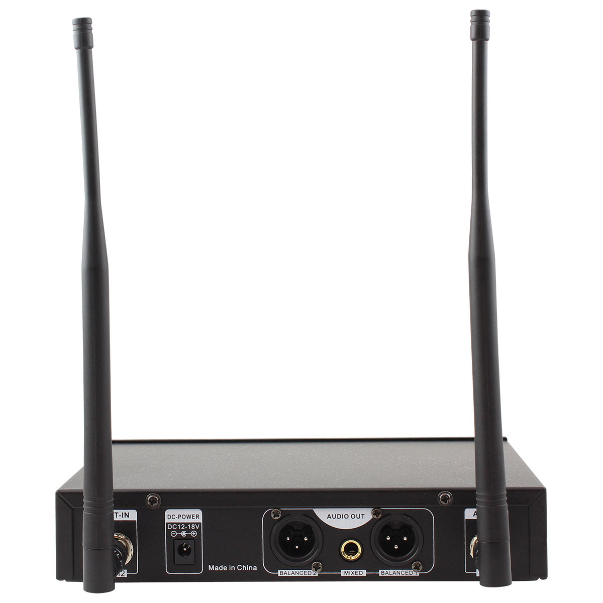 Blastking MHU402MHL Professional Dual UHF Wireless Microphone System with Handheld & Headset - Ideal for Karaoke, Live Performances, Church Events & Public Speaking