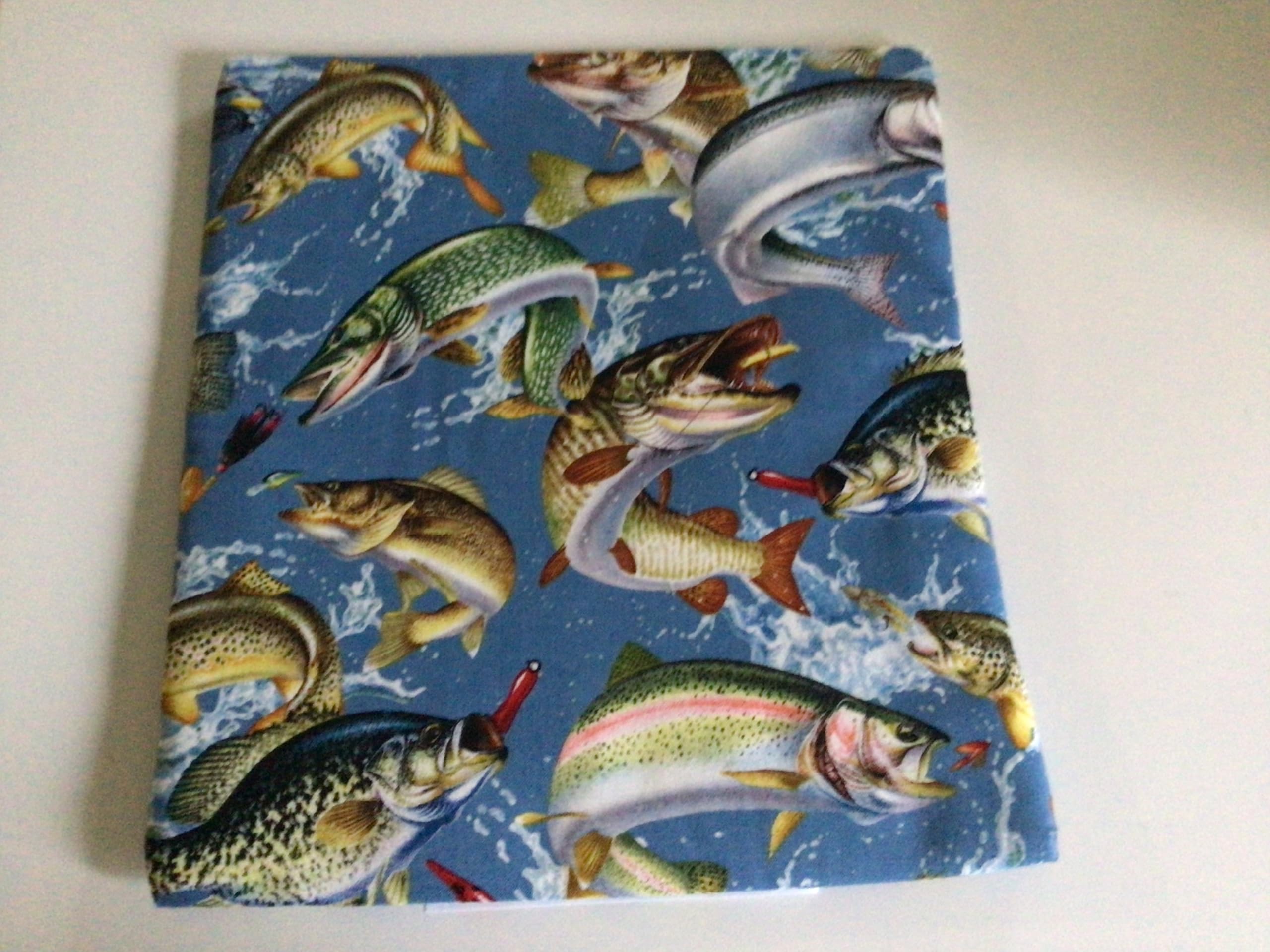 Microwave Potato Bag - Handmade All Cotton Fish Baked Potato Pouch for Easy Cooking | Perfect for Baking Potatoes, Reheating Meals & Kitchen Storage