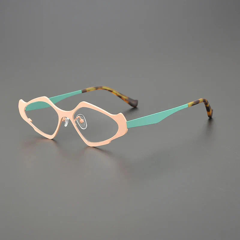 Karen Cat Eye Titanium Glasses Frame - Lightweight & Durable Eyewear for Women | Perfect for Fashion, Office & Everyday Wear