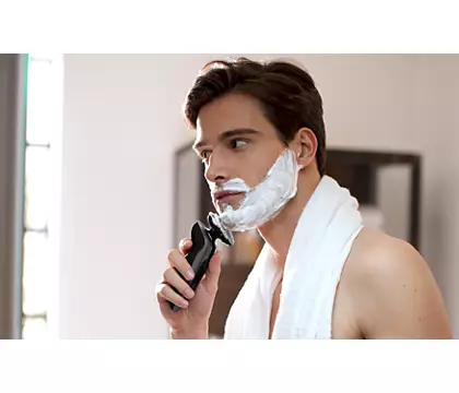 Philips Series 9000 Wet & Dry Electric Shaver for Men - Rechargeable Cordless Razor with SmartClick Precision Trimmer, Perfect for Travel & Daily Shaving at Home or Gym