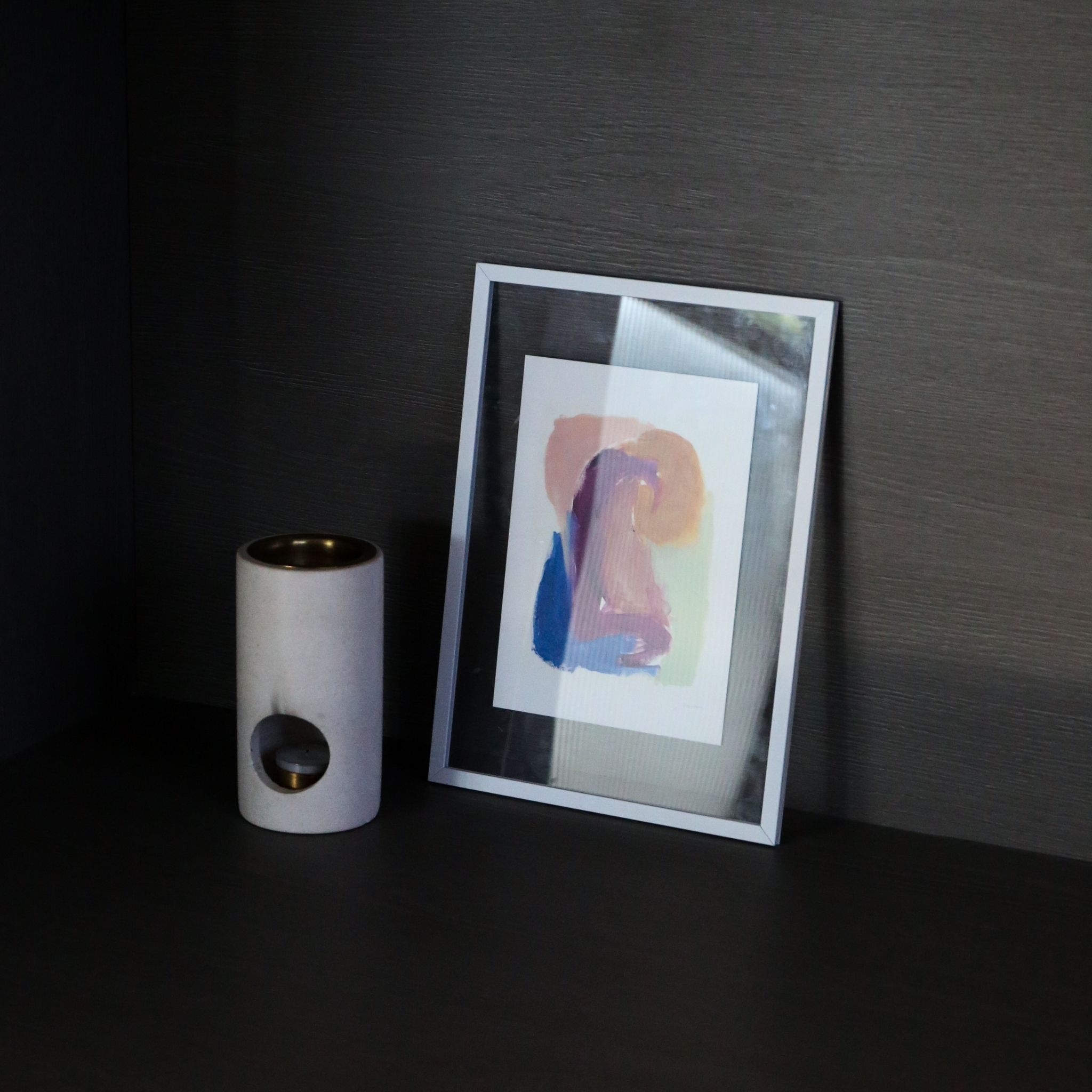 The Poster Club Berit Mogensen Lopez Mudra Art Print - A5 Size Framed Wall Decor | Yoga Studio, Meditation Room & Boho Home Decor