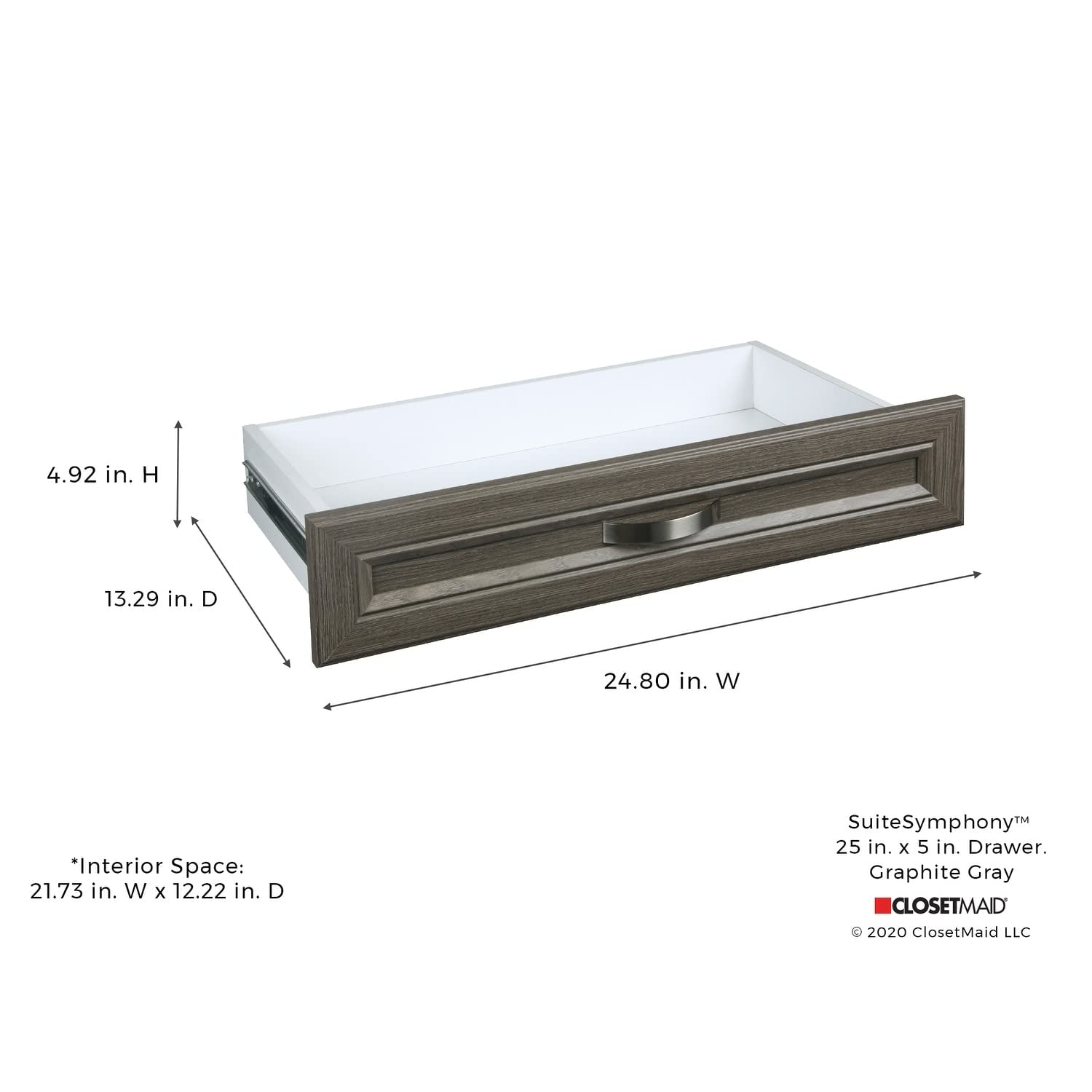 ClosetMaid SuiteSymphony Wood Closet Drawer Organizer - 25