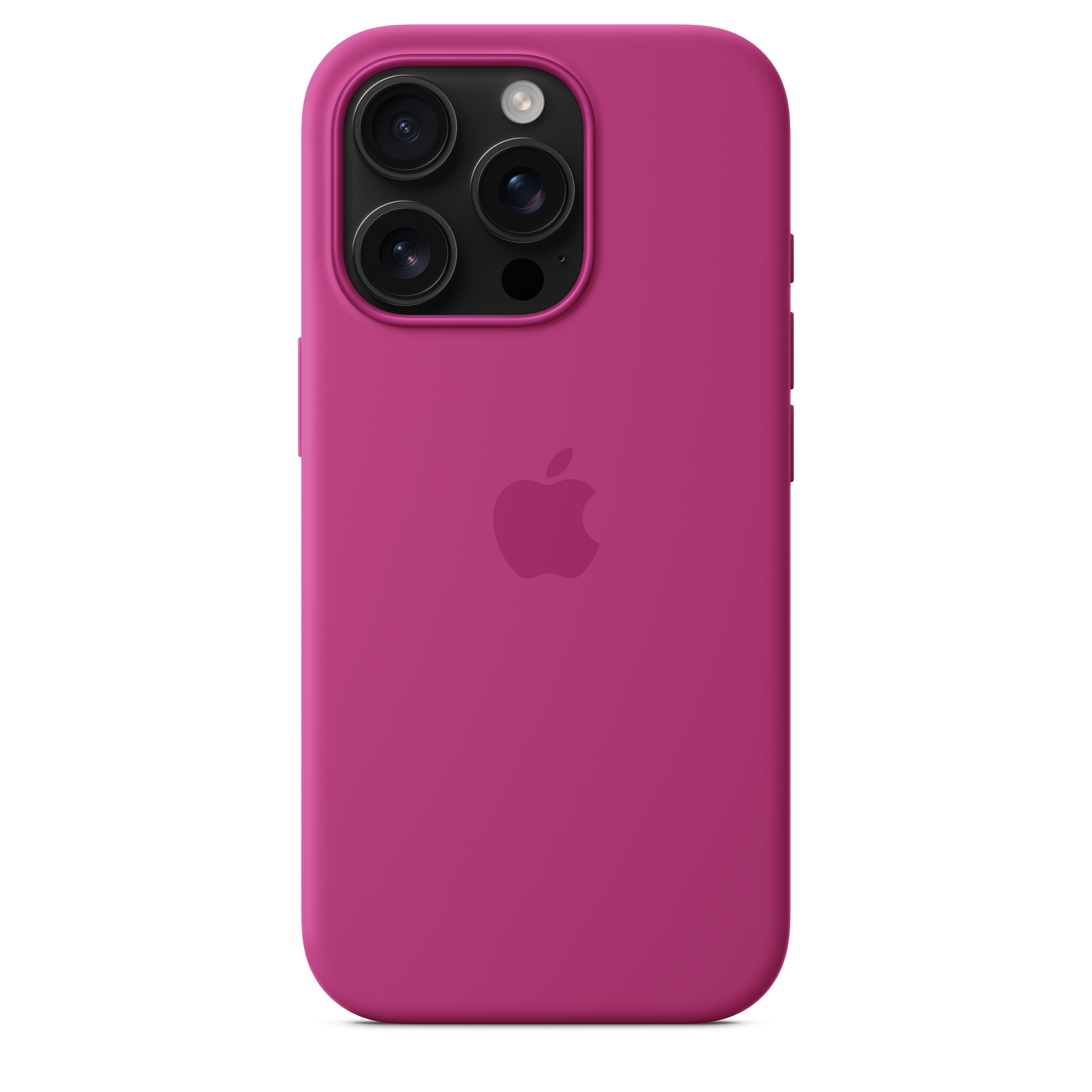 Magnetic Silicone Case with MagSafe for iPhone 16 Pro - Pink | Slim Protective Cover for Everyday Use & Wireless Charging