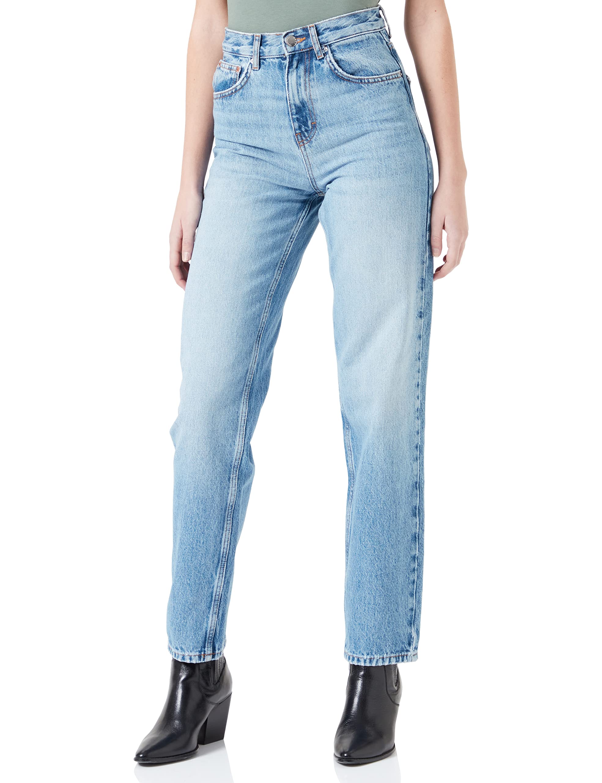 ONLY Women's High Waist Skinny Jeans - Stretch Denim Pants for Casual Wear & Everyday Outfits | Perfect for Work, Dating & Weekend Looks