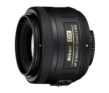 Nikon AF-S DX NIKKOR 35mm f/1.8G Prime Lens for Nikon DSLR Cameras - Perfect for Portrait, Street & Low Light Photography