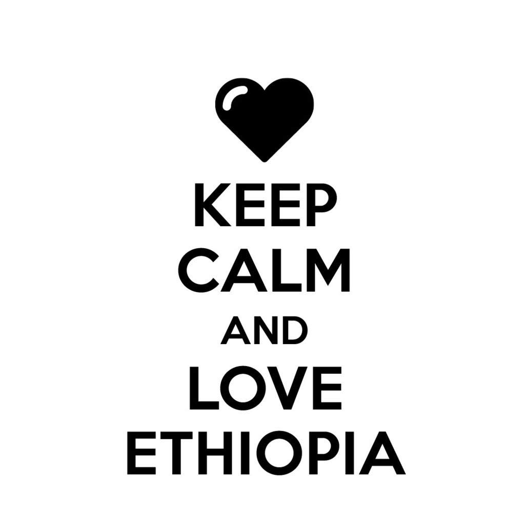 Keep Calm and Love Ethiopia - Inspirational Car & Laptop Wall Decal Sticker - Perfect for Office, Home Decor, and Personalizing Your Vehicle