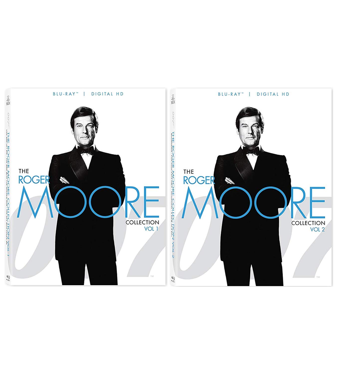 Roger Moore 007 Blu-ray Collection - 7 Classic James Bond Movies (Live and Let Die, The Man with the Golden Gun, The Spy Who Loved Me) | Perfect for Movie Nights & James Bond Fans