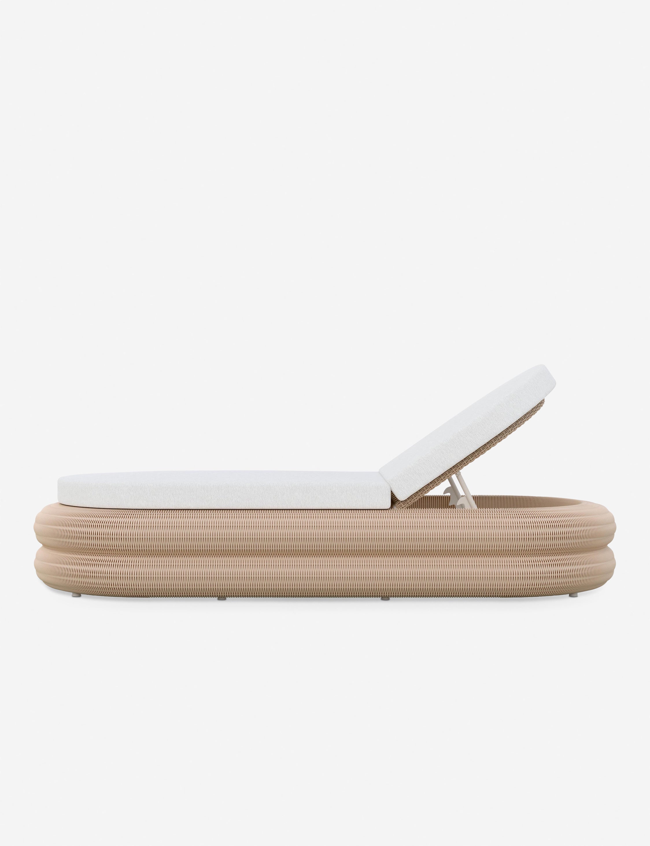 Castaneda Indoor Outdoor Chaise Lounge - Modern Patio Furniture for Poolside, Garden, and Living Room Relaxation